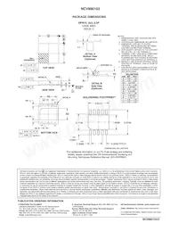 NCV890103MWTXG Datasheet Pagina 19