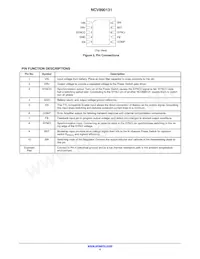 NCV890131MWTXG Datasheet Page 4