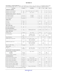 NCV890131MWTXG Datasheet Page 5