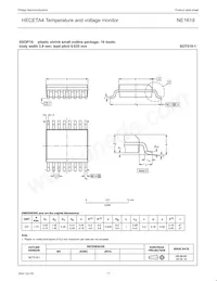 NE1619DS Datasheet Page 17