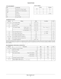 NLSV2T240MUTAG Datasheet Page 2