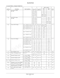 NLSV2T240MUTAG Datasheet Page 3
