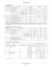 NLSV4T240EDR2G Datasheet Page 3