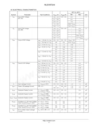 NLSV8T244MUTAG Datasheet Page 4