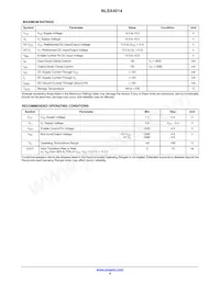 NLSX4014DR2G Datasheet Pagina 4