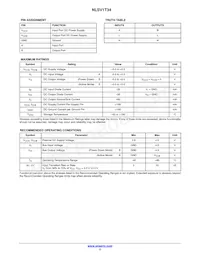 NLVSV1T34DFT2G Datasheet Page 2