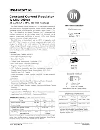 NSV45020T1G Datasheet Cover