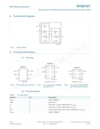 NTB0101GN Datasheet Page 3