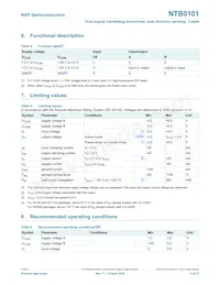 NTB0101GN Datasheet Page 4
