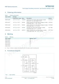 NTB0102GD Datasheet Page 2