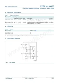 NTB0102GD-Q100H Datasheet Page 2