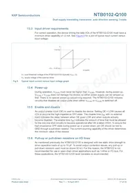 NTB0102GD-Q100H Datenblatt Seite 17