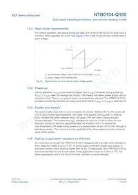 NTB0104UK-Q100Z Datenblatt Seite 17