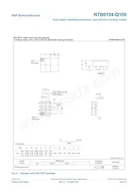 NTB0104UK-Q100Z Datasheet Pagina 19