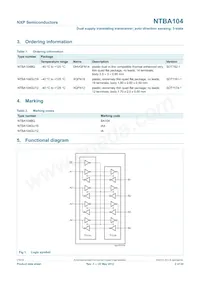 NTBA104GU12 Datasheet Page 2