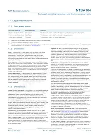 NTBA104GU12 Datasheet Page 22