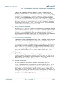 NTS0103GU10 Datasheet Page 14