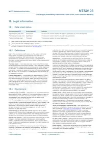 NTS0103GU10 Datasheet Page 18