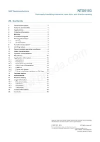 NTS0103GU10 Datasheet Page 20