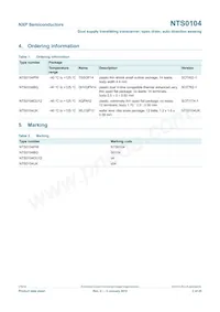 NTS0104UK Datasheet Page 2
