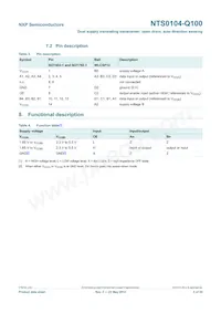 NTS0104UK-Q100Z Datasheet Page 5