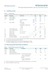 NTS0104UK-Q100Z Datasheet Page 6
