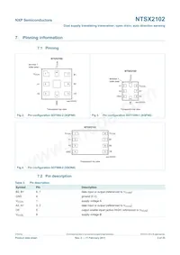 NTSX2102GU8X Datasheet Pagina 3