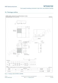 NTSX2102GU8X Datasheet Pagina 14