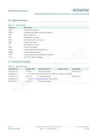 NTSX2102GU8X Datasheet Pagina 17