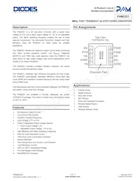 PAM2321AYMADJ Datasheet Cover