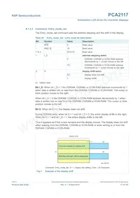 PCA2117DUGS/DAZ Datasheet Page 17