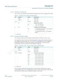 PCA2117DUGS/DAZ Datasheet Page 18