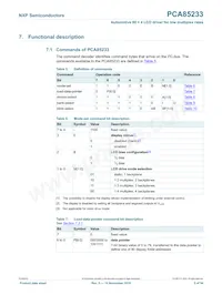 PCA85233UG/2DA/Q1Z數據表 頁面 5