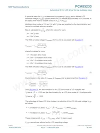 PCA85233UG/2DA/Q1Z Datasheet Page 16