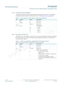 PCA8530DUG/DAZ Datenblatt Seite 11