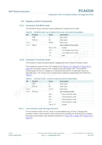 PCA8530DUG/DAZ Datenblatt Seite 20