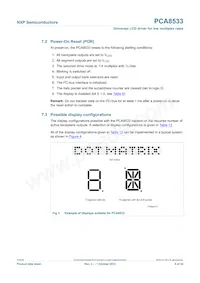 PCA8533U/2DD/2 Datasheet Page 8