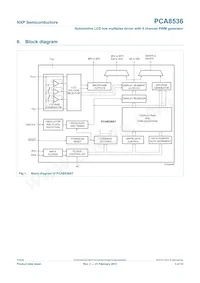 PCA8536AT/Q900/1 Datasheet Page 3