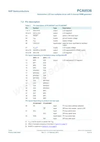 PCA8536AT/Q900/1 Datasheet Pagina 6