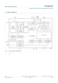 PCA8537BH/Q900/1 Datasheet Page 3
