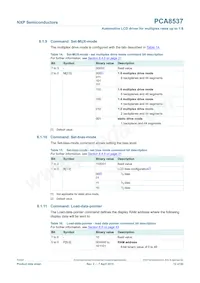PCA8537BH/Q900/1 Datasheet Page 12