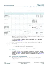 PCA8537BH/Q900/1 Datasheet Pagina 17