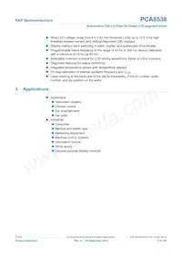 PCA8538UG/2DA/Q1Z Datasheet Page 2
