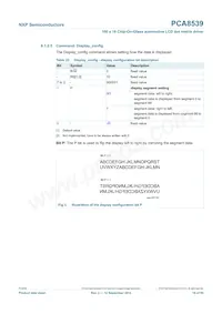 PCA8539DUG/DAZ Datenblatt Seite 18