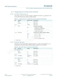 PCA8539DUG/DAZ Datenblatt Seite 19