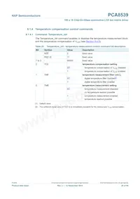 PCA8539DUG/DAZ Datasheet Page 20
