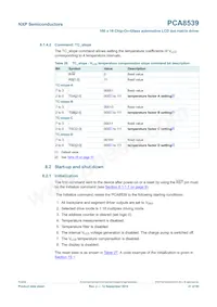 PCA8539DUG/DAZ Datenblatt Seite 21