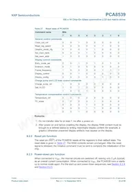 PCA8539DUG/DAZ Datasheet Page 22