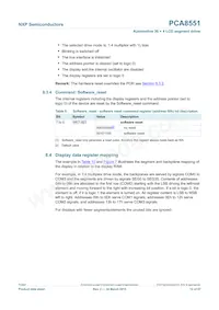 PCA8551BTT/AJ Datasheet Page 12