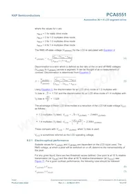 PCA8551BTT/AJ Datasheet Pagina 18